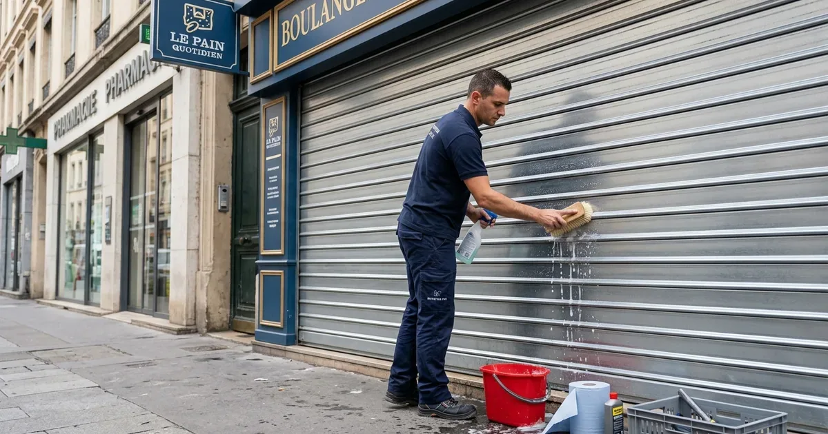 Entretien et maintenance de rideau métallique à Paris 11