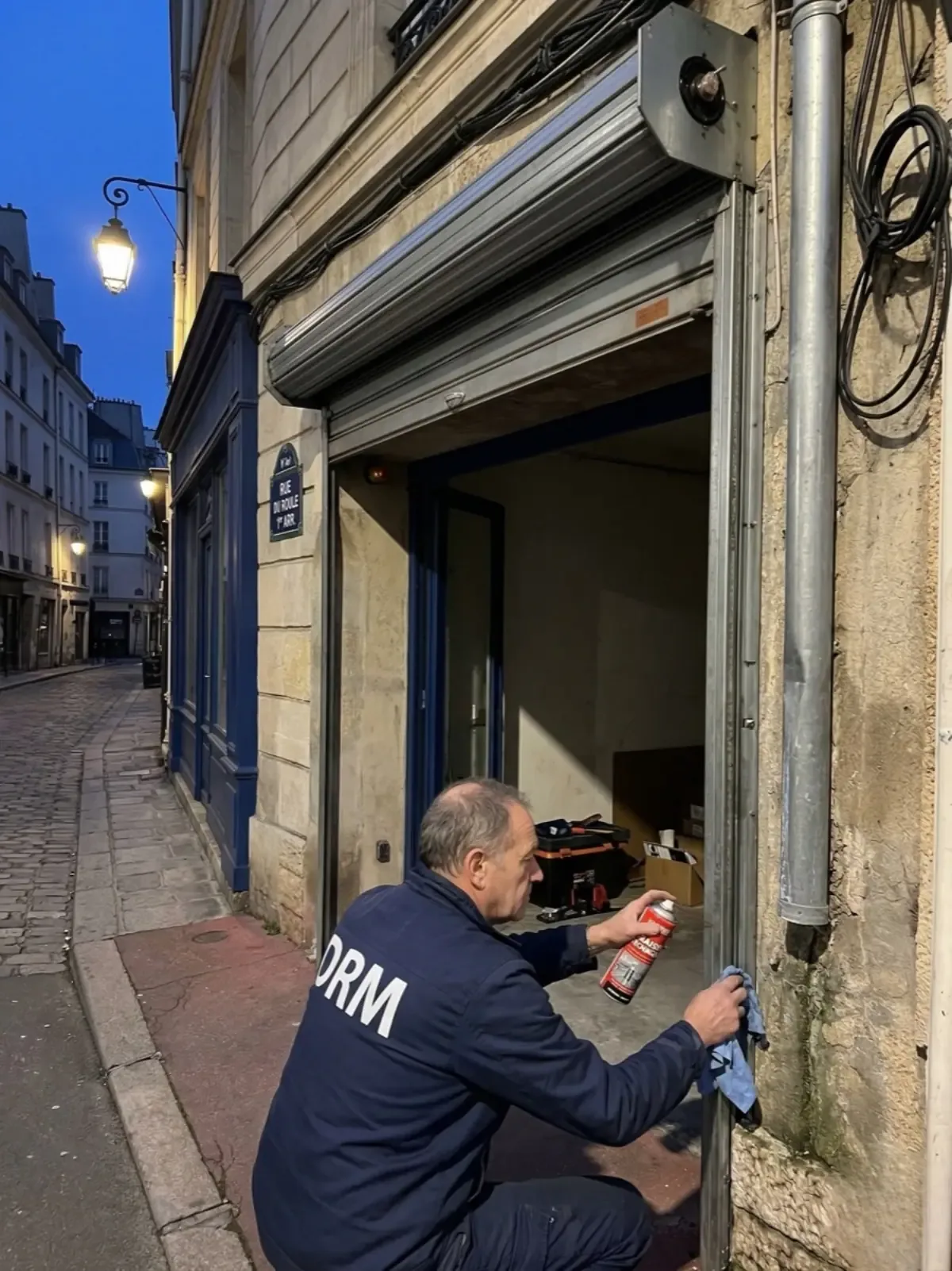 Entretien et maintenance de rideau métallique à Paris 11